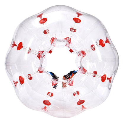 VEVOR Inflatable Bumper Ball 1-Pack, 4FT/1.2M Body Sumo Zorb Balls for Teen & Adult, 0.8mm Thick PVC Human Hamster Bubble Balls for Outdoor Team Gaming Play, Bumper Bopper Toys for Garden, Yard, Park