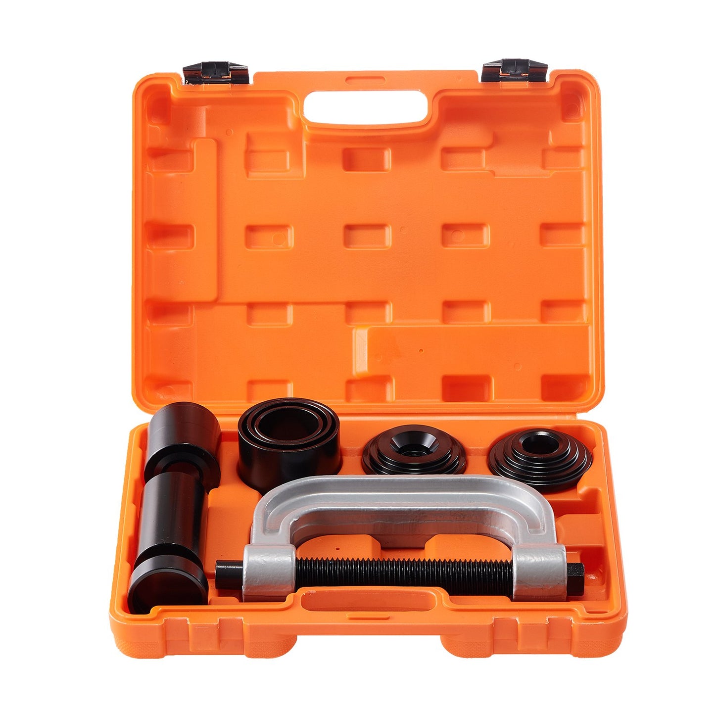 VEVOR Ball Joint Press Kit, 10 pcsTool Kit, C-press Ball joint Remove and Install Tools, for Most 2WD and 4WD Cars, Heavy Duty Ball Joint Repair Kit for Automotive Repairing