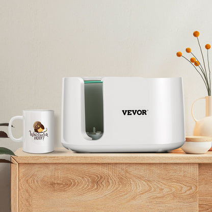 VEVOR Mug Press Machine Automatic Heat Press Sublimation Printing 11-15oz Cup