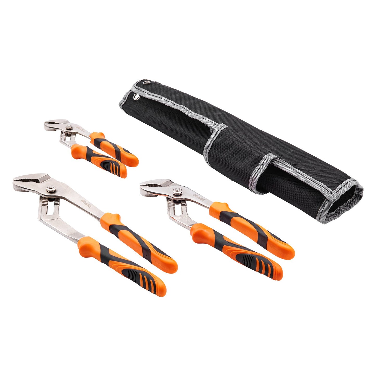 VEVOR Groove Joint Pliers Set Water Pump Pliers 3-Piece 12