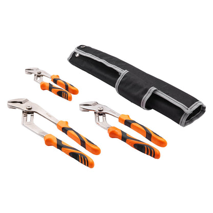 VEVOR Groove Joint Pliers Set Water Pump Pliers 3-Piece 12