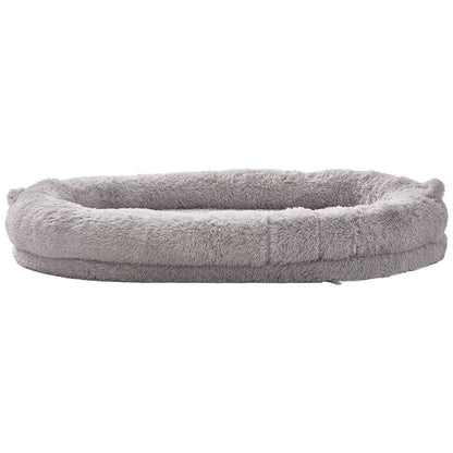 VEVOR Human Dog Bed 1820x1220x250 mm Human Size Dog Bean Bed Washable PV Velvet