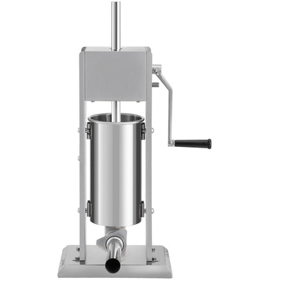VEVOR Sausage Stuffer 8LBS/5L Capacity Homemade Sausage Maker Stainless Steel