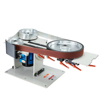 VEVOR Belt Grinder Sander 72 x 2-Inch Belt Polisher with VFD 3 Grinding Moulds