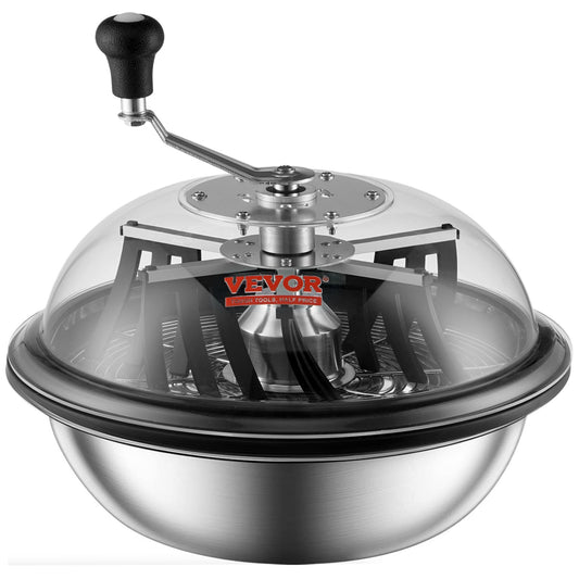 VEVOR Leaf Bowl Trimmer 16'' Manual Bud Trimmer with Stainless-Steel Blades