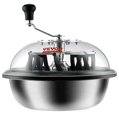 VEVOR Leaf Bowl Trimmer 16'' Manual Bud Trimmer with Stainless-Steel Blades