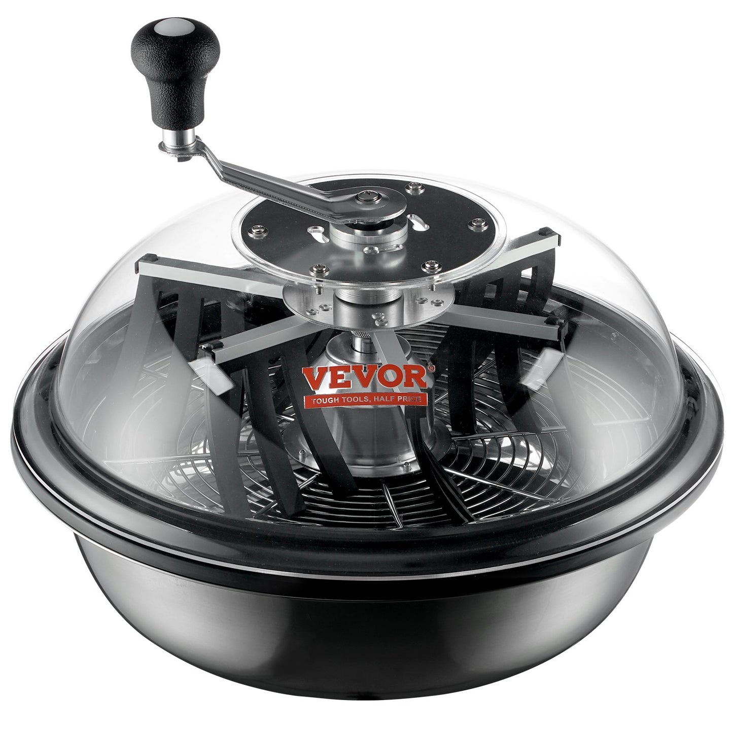 VEVOR Leaf Bowl Trimmer 16'' Manual Bud Trimmer with Stainless-Steel Blades