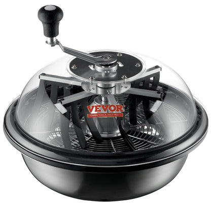 VEVOR Leaf Bowl Trimmer 16'' Manual Bud Trimmer with Stainless-Steel Blades