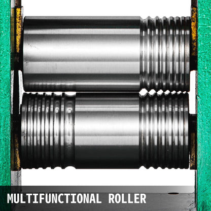 VEVOR Combination Rolling Mill Machine Roller Width: 120 mm, Roller Diameter: 55 mm Rolling Mill Jewellery 85mm Roller Width Flat Rolling Manual Jewelry Press Tabletting Tool Jewelry DIY Tools