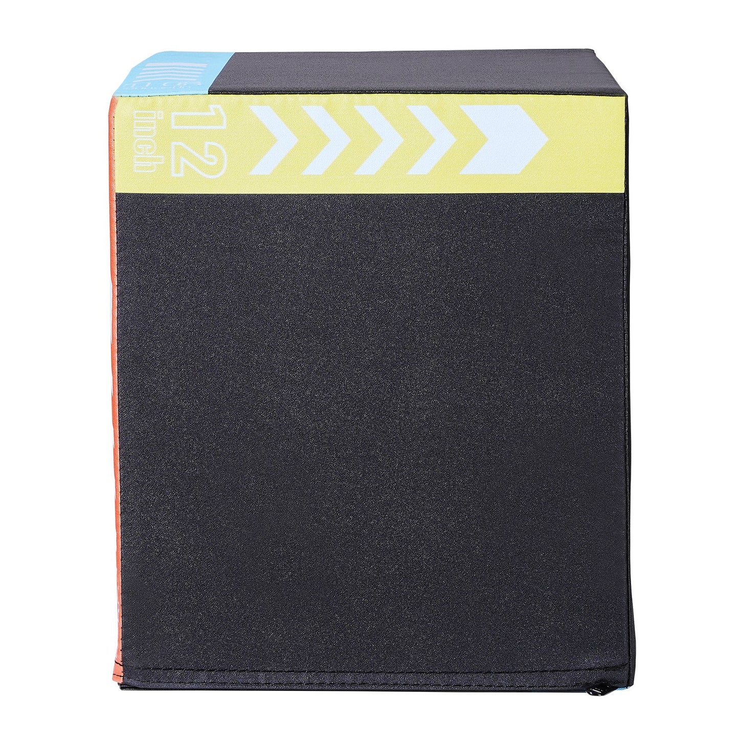 VEVOR 3 in 1 Plyometric Jump Box, 16/14/12 Inch Cotton Plyo Box, Platform & Jumping Agility Box, Anti-Slip Fitness Exercise Step Up Box for Home Gym Training, Conditioning Strength Training, Black