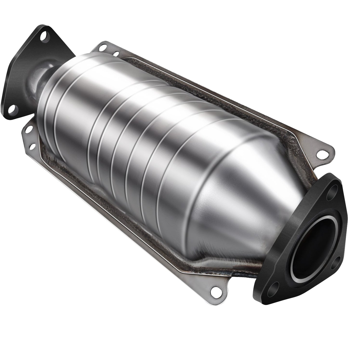 VEVOR Catalytic Converter Compatible with 1998-2002 Honda Accord 2.3L, Direct-Fit High Flow Series Cat Converter, Stainless Steel Exhaust Converter Pipe with Flange Design & Gasket (OBD III Compliant)