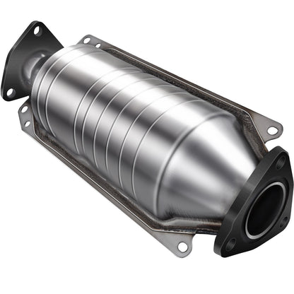 VEVOR Catalytic Converter Compatible with 1998-2002 Honda Accord 2.3L, Direct-Fit High Flow Series Cat Converter, Stainless Steel Exhaust Converter Pipe with Flange Design & Gasket (OBD III Compliant)