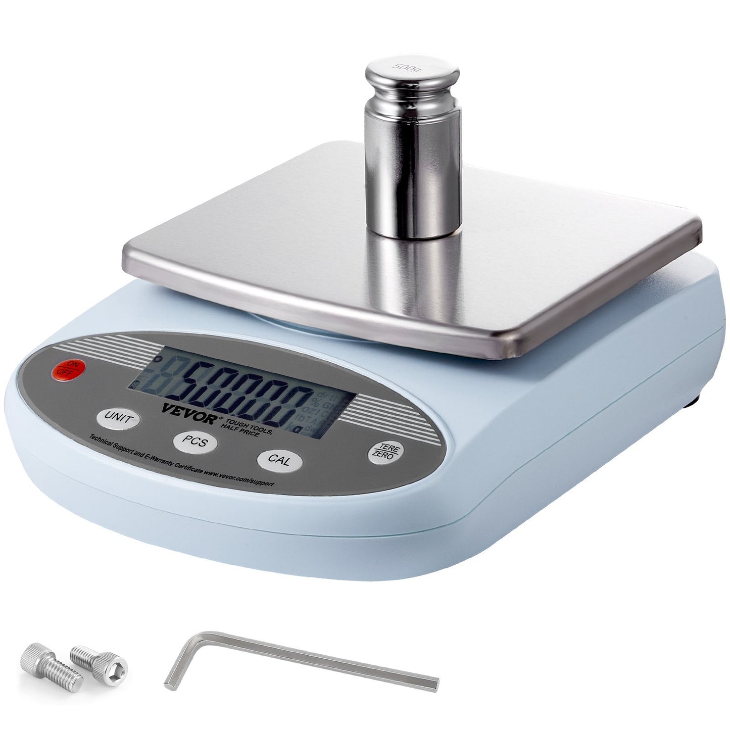 Analytical Balance Lab Scale 3000g x 0.01g 13 Units Conversion Electronic