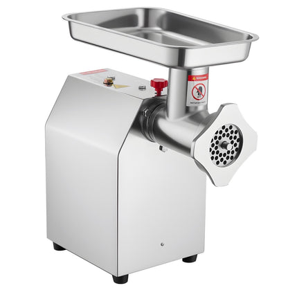 VEVOR Commercial Electric Meat Grinder 9.2 Lbs/Min Sausage Stuffer Maker Kitchen
