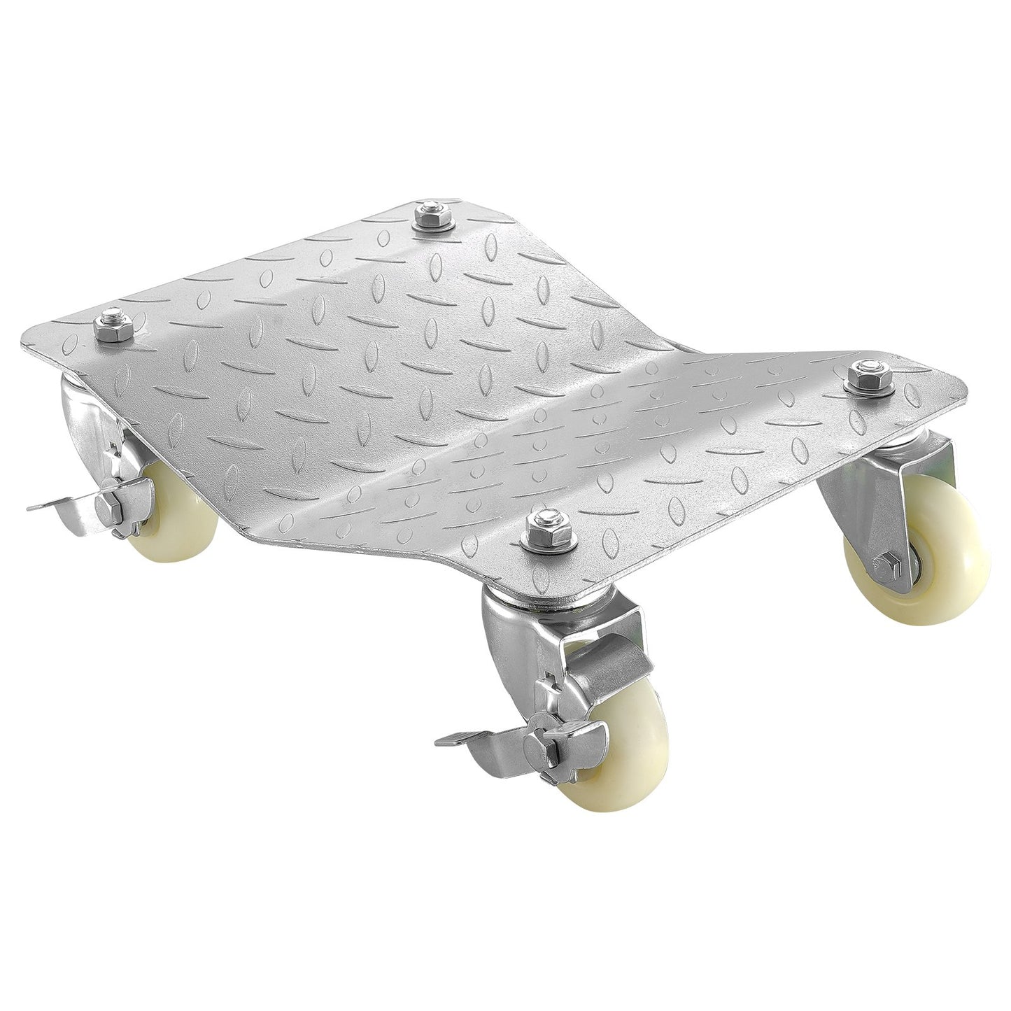 VEVOR 2 Pcs Tire Wheel Dollies 12"X16" Platform Size Wheel Car Dolly 3" Caster Wheel Dolly for Vehicle Car Auto Repair (2 Pcs)