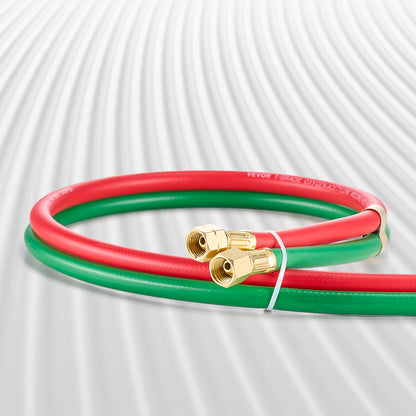 Oxygen Acetylene Hose 1/4-Inch x 100FT T Grade Hose 300PSI Max Working Pressure