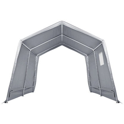 Protable Stotage Shelter Garage Stotage Shed 7 x 12 x 7.36ft & Zipper Door