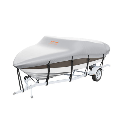 VEVOR Boat Cover 600D Waterproof 20-22 ft Boat Cover V-Hull Tri-Hull Runabout