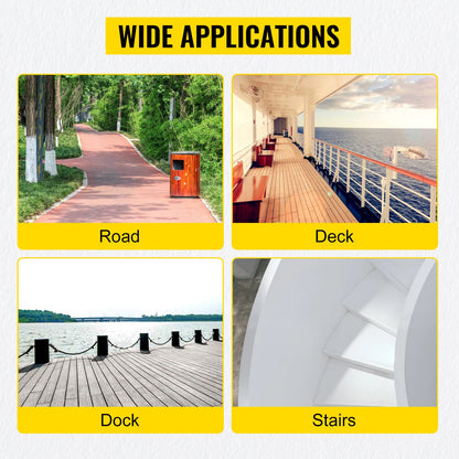 VEVOR 8-Pack Solar Driveway Light LED Road Markers Green for Garden Pathway