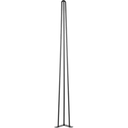 VEVOR Hairpin Table Legs 40 inch, Set of 4 DIY Desk Table Legs 3 Rods Heavy Duty