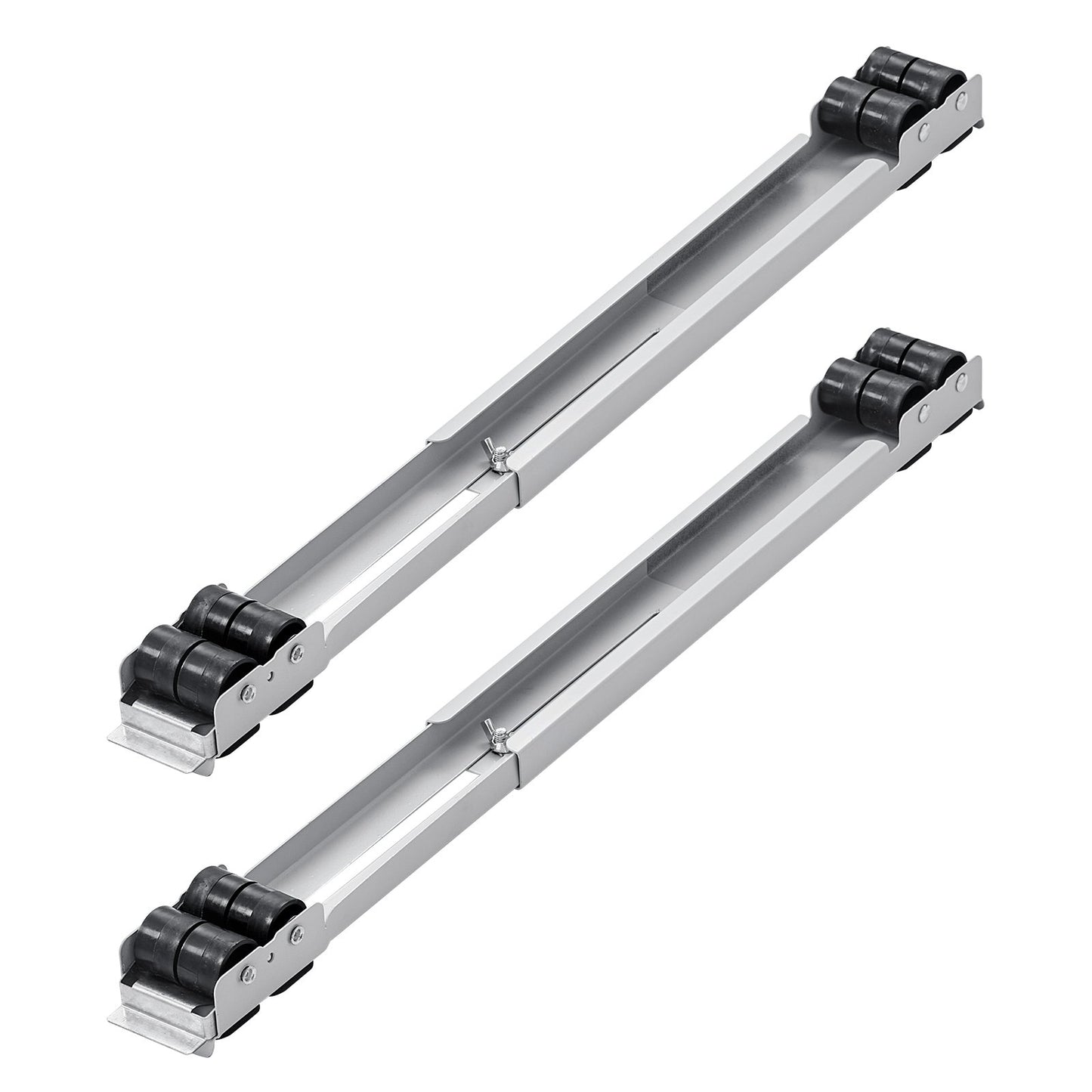 VEVOR Heavy Duty Furniture Appliances Rollers, 660 lbs Total Load, Extendable Appliance Rollers Mobile Washing Machine Base, Fridge Stand Dolly Movers for Refrigerators, Dryers, Dishwashers, White