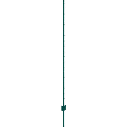 VEVOR 6 Feet Fence Post 6 Pack T-Post Heavy Duty Metal Fence Posts Green