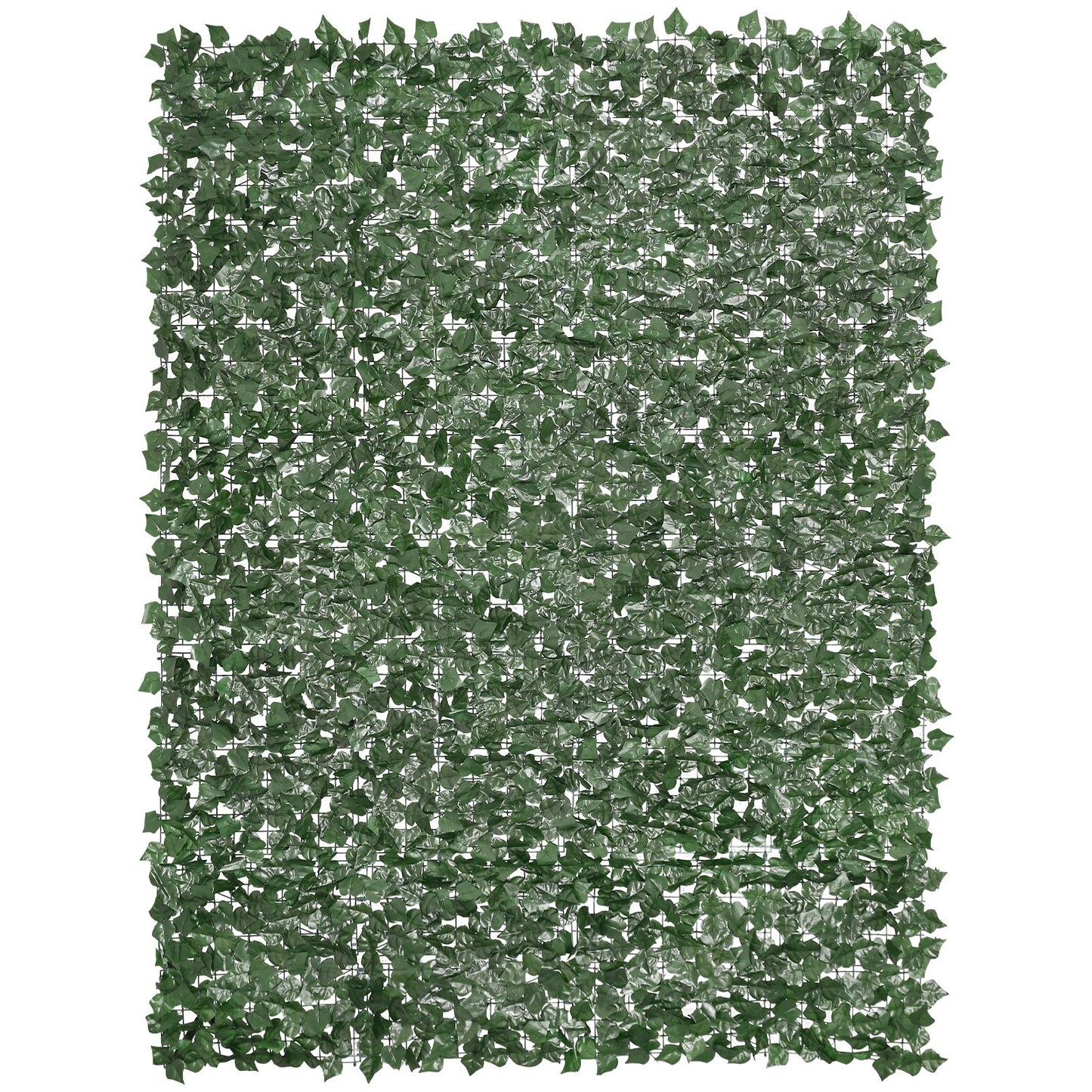 VEVOR Ivy Privacy Fence, 2440 x 1830 mm Artificial Green Wall Screen, Greenery Ivy Fence with Strengthened Joint, Faux Hedges Vine Leaf Decoration for Outdoor Garden, Yard, Balcony, Patio Decor