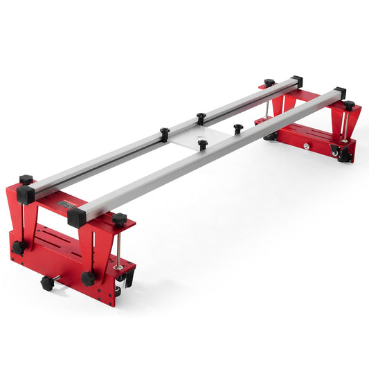 VEVOR Router Sled, 1625 mm, Portable and Easy to Adjust Slab Flattening Jig, DIY Woodworking Router Sled for Flattening Slabs, Slab Guide Jig Trimming Planing Machine for Wood Flattening, Home DIY