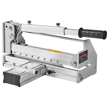 VEVOR Floor Cutter 330mm, Cuts Vinyl Plank, Laminate, Engineered Hardwood, Siding, 12mm Cutting Depth Effortless And Easy Cutting, Vinyl Plank Cutter for LVP, WPC, SPC, LVT, VCT, PVC, and More