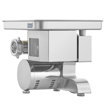 VEVOR Commercial Electric Meat Grinder Slicer 4.99 kg/Min Sausage Stuffer Maker