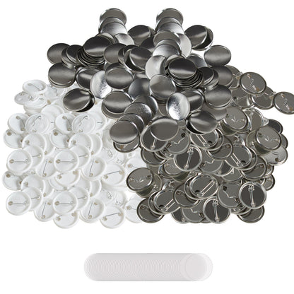 VEVOR 1.25" 32mm Button Badge Parts Supplies for Button Maker Machine 500 Sets