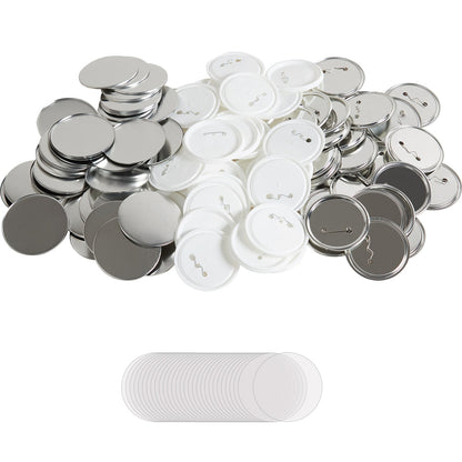 VEVOR 3" 75mm Button Badge Parts Supplies for Button Maker Machine 200 Sets