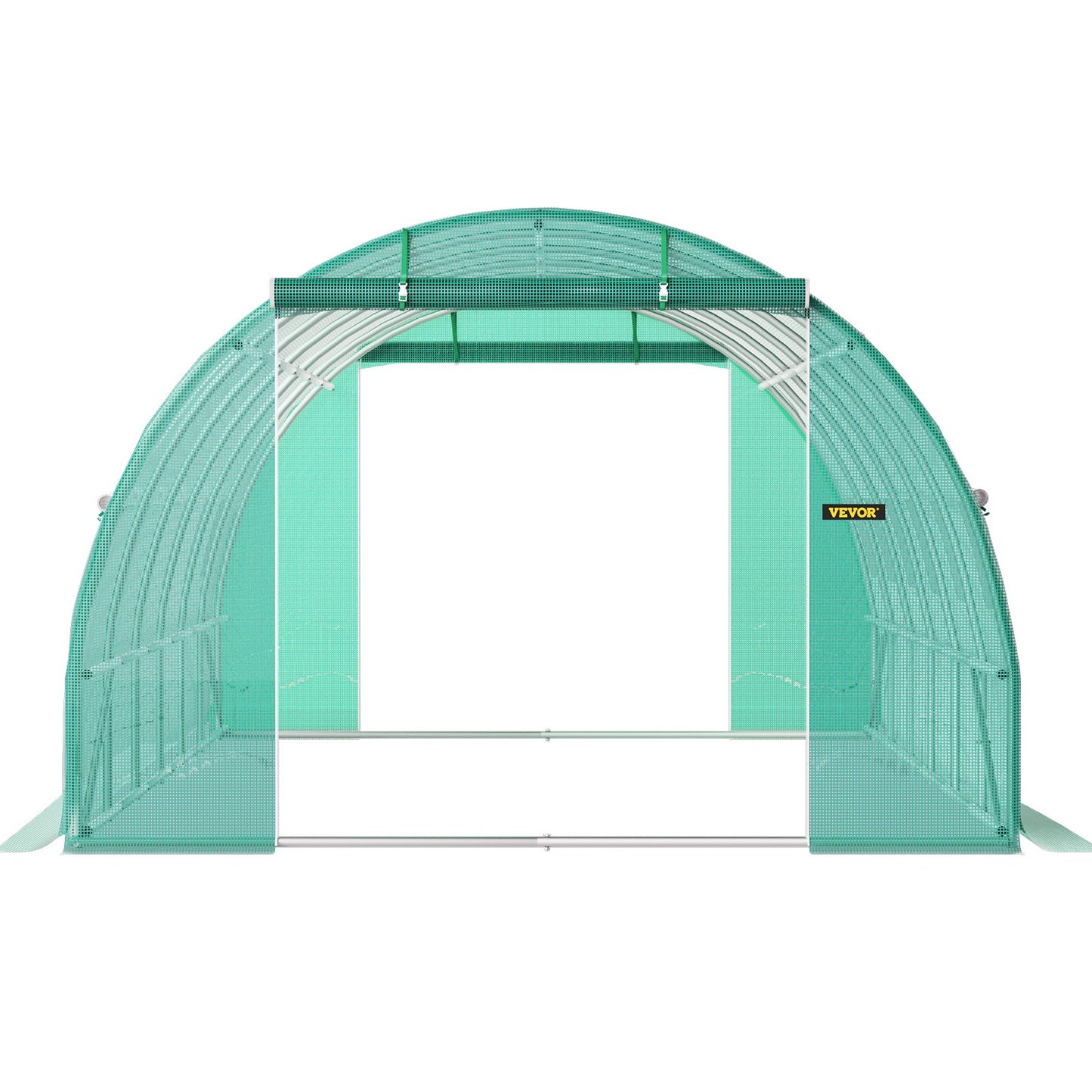 VEVOR Walk-in Tunnel Greenhouse Galvanized Frame Waterproof Cover 20x10x7 ft