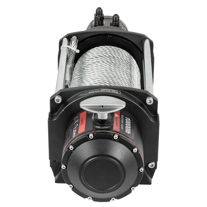 VEVOR Industrial Hydraulic Winch 4535kg, Hydraulic Anchor Winch with 24m Strong Steel Cable, Hydraulic Drive Winch Adapter Kit, Utility Winch with Mechanical Lock for Tacoma Yukon Hummer, etc.