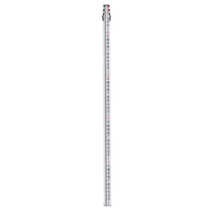 VEVOR Measuring Rod 16-Feet/8ths 4 Sections Telescopic Grade Rod 1/8in w/ Bag