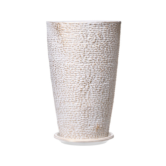 VEVOR Tall Planter Set of 2 Round Tapered Plant Pots 53 cm for Outdoor Indoor