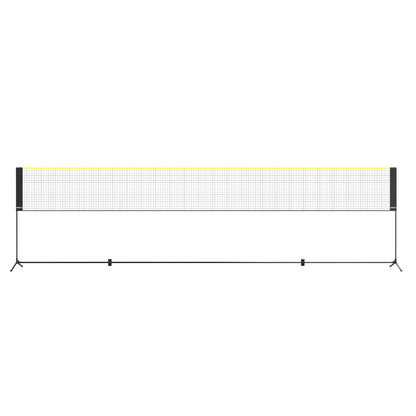 VEVOR 20ft Badminton Net Set Outdoor Portable Volleyball Pickleball Tennis Net