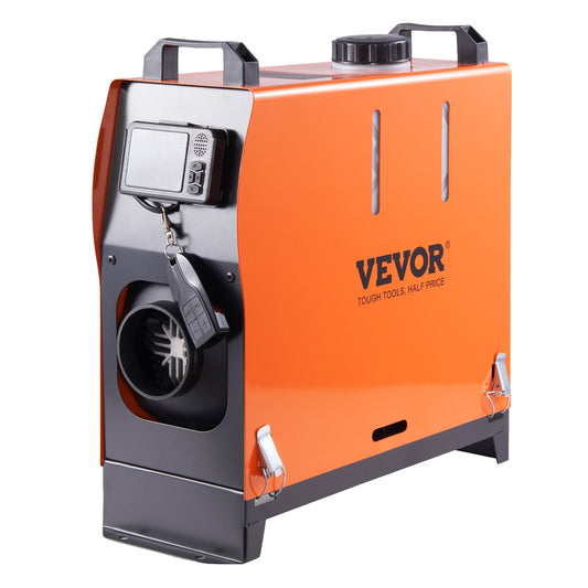 VEVOR 8 KW Diesel Air Heater, Bluetooth App Control All-on-one Diesel Heater with Automatic Altitude Adjustment, Remote Control and LCD, Portable Parking Heater for Home RV Trailer Camper Van Boat