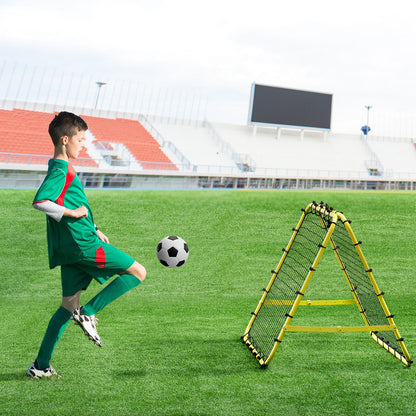 VEVOR 40"x35"x37" Soccer Rebounder Net Kick-Back Portable Football Training Gift