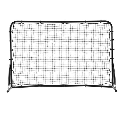VEVOR 6x4FT Soccer Rebound Trainer Soccer Training Equipment Double-Sided Net