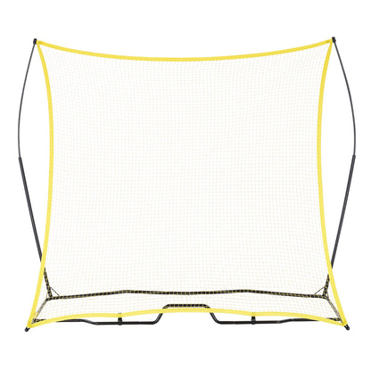 VEVOR 7x7FT Soccer Rebounder Portable Soccer Trainer Net with Portable Bag