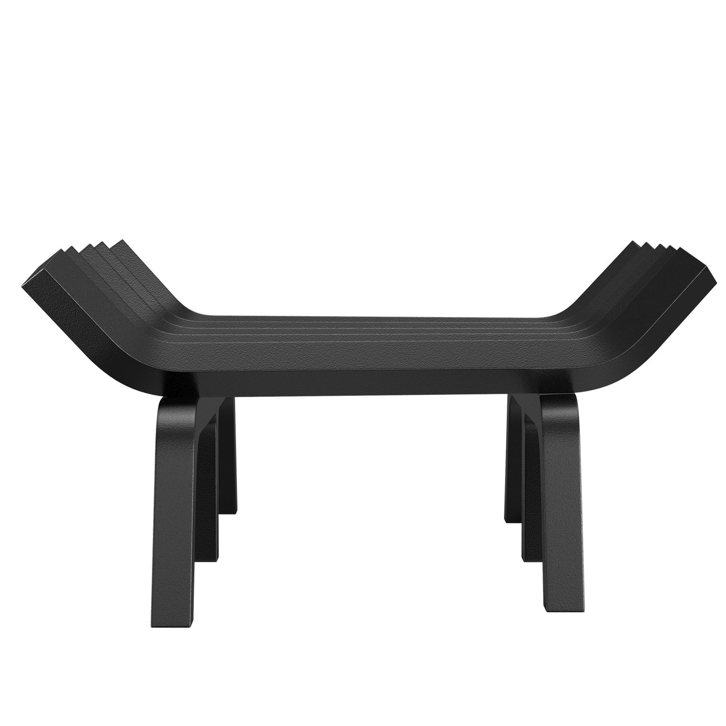 VEVOR Fireplace Log Grate, 533.4mm Heavy Duty Fireplace Grate with 6 Support Legs, 19.05mm Solid Powder-coated Steel Bars, Log Firewood Burning Rack Holder for Indoor and Outdoor Fireplace