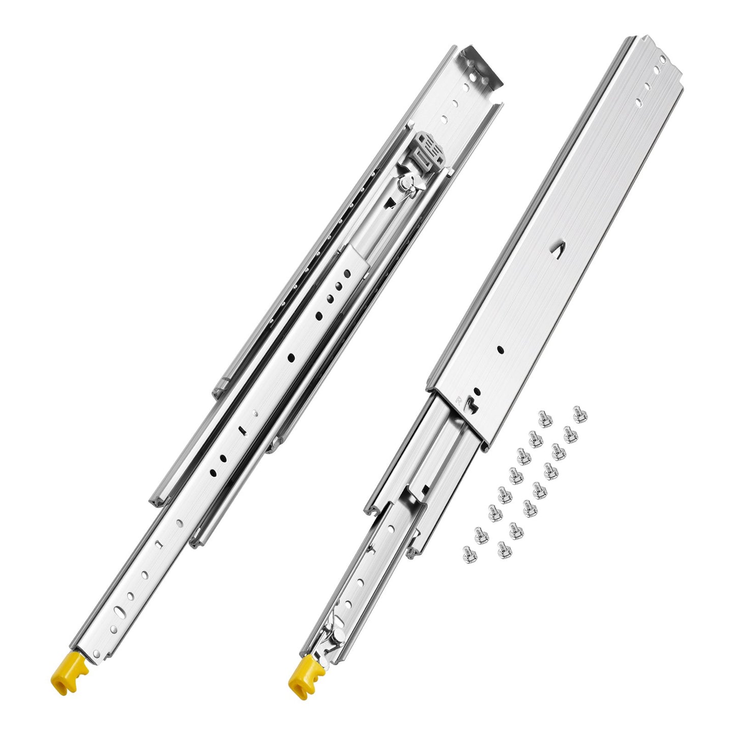 VEVOR 1 Pair 18-60 in Soft-Close Drawer Slides Ball Bearing Full Extension