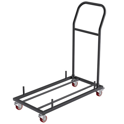 VEVOR 12 Chairs Folding Chair Storage Dolly Folding Chairs Rack Heavy Duty Iron