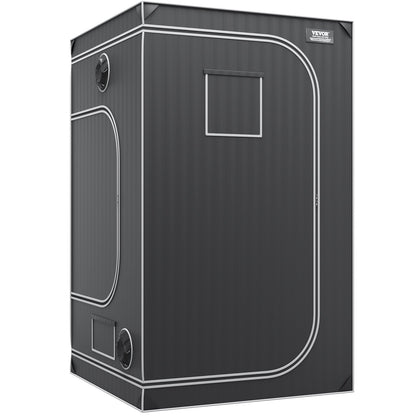VEVOR Grow Tent 48 x 48 x 80 in Indoor Growing Tent Hydroponic Window Door Tray