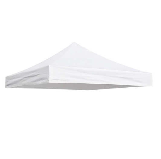 Gazebo Tent Top Cover Camping Beach Sunshade Shelter - White / 2x2M