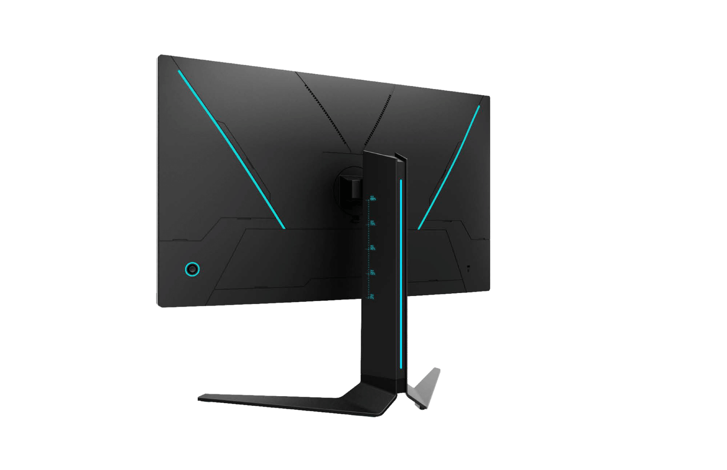 QMAX Gaming Computer Monitor 27 IPS panel Flat QHD (2560 x 1440) 165Hz 1ms Adaptive Sync with Speakers Height Adjustable