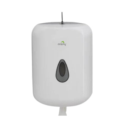 Center-Pull Paper Dispenser - White