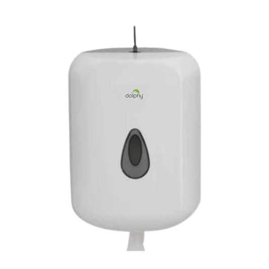 Center-Pull Paper Dispenser - White