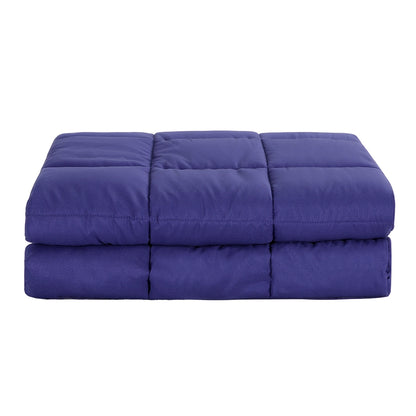 Giselle Bedding Weighted Blanket 9KG Kids Adults Heavy Gravity Relax Calm Blue